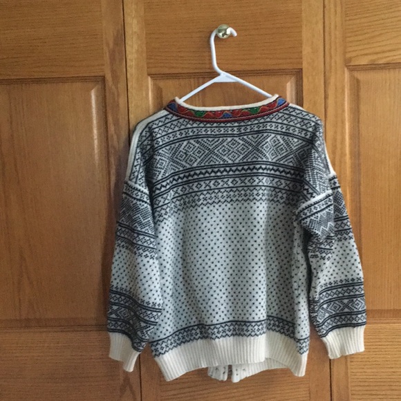 M VOLUND NORWEGIAN LAMBSWOOL SWEATER - Picture 4 of 6